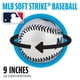 thumbnail image 2 of Logotipo del equipo de béisbol Franklin Sports Miami Marlins de la MLB de Toy Baseball, 2 of 7