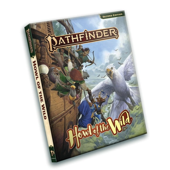 Libro Pathfinder Howl of the Wild (segunda edición de Pathfinder)