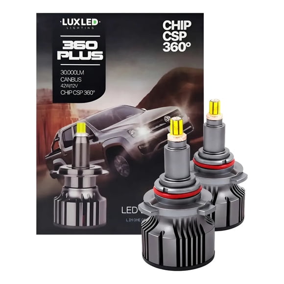 Kit Turbo Led Para Foco Lupa 360 Canbus 9006