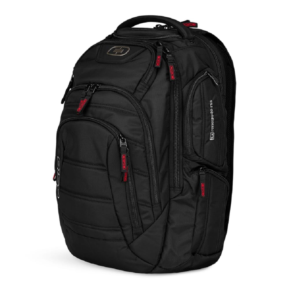 Mochila Ogio Renegade Negra Grande 1,6 Kg 30 L Para Negocios