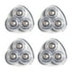 thumbnail image 4 of 4 Piezas De Deslizadores De Ruedas Autoadhesivos Para Contenedores De Almacenamiento De Peque?os Electrodomésticos Transparentes, 4 of 5
