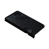 Bothyi - Tapete Para Prensar Espresso, Accesorio Suave Para Oficina, Cafetería, Mostrador, Color Negro