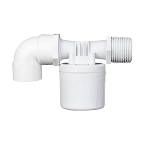 Magideal - Control De Nivel De Líquido De Agua Válvula De Bola De Flotador De Agua Válvula De Flotador Automática De Anulación De Cierre De Agua Completamente Au , Lado Interior Lado Interior De 1Inch