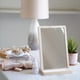 thumbnail image 2 of Espejo  rectangular tocador con borde de madera  30 x 20 cm| Desmontable, 2 of 2