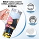 thumbnail image 5 of P624 Mi Villano Favorito Vaso aislado de acero inoxidable con asa, diseño temático, regalo para familia, amigos y fans; incluye pajita y encaja en el portavasos estándar, 40 oz, 5 of 6