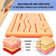 thumbnail image 5 of Kit Practica De Suturas Capas 14 Cortes Pinzas Quirurgicas, 5 of 5
