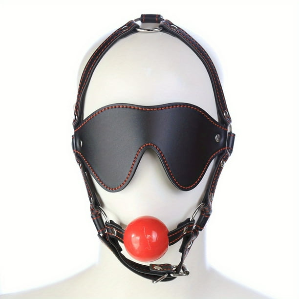 1pc BDSM Sex Toy Set - Blindfold, Gag, and Mouth Ball for Couples - Enhance Your Sexual Experience