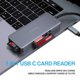 thumbnail image 5 of Lector de tarjetas SD USB C ZIYUETEK 5 en 1 de aluminio para iPhone, 5 of 7