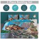 thumbnail image 5 of Cars Piston Cup Circuit Blue, Red, And Yellow, Lightning McQueen And Mater 3 Piece Toddler Bed Set - Comforter, 5 of 5