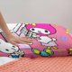 thumbnail image 3 of DIEZ The Girls My Bunny Melody Theme Bedding Set3 Piece 3D Melody Flowers Printed Breathable Durable Microfiber Comforter SetGifts for Boys and Girls Twin, 3 of 5