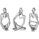 thumbnail image 1 of Escultura Abstracta Thinker BMLCGJ TZ001 12 cm Resina Plata, 1 of 3