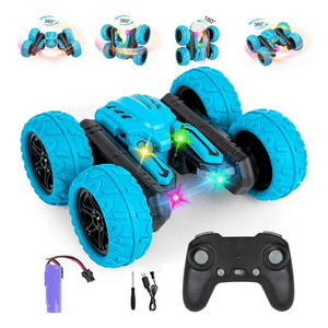 Genérico - Auto Rc Stunt 360 Doble Color Azul
