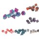 thumbnail image 2 of 42 UNIDS Doble Color 7-die Dice 1.6cm Fit DND RPG Suministros De Juegos De Mesa, 2 of 5
