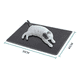 thumbnail image 3 of Alfombra Atrapa Arena Salida De Arenero Para Gatos Mascotas. Negro, 3 of 3