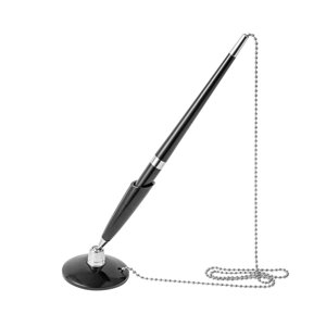 Bothyi - Bolígrafo De Registro Con Soporte, Bolígrafo De Recepción Para Graduación, Regalos De Boda, Negocios, Negro