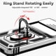 thumbnail image 3 of Estuche GANGXUN para Google Pixel 7, soporte giratorio 360°, estilo mecánico y magnético, 3 of 5