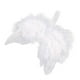 thumbnail image 2 of Alas De ángel De Plumas Blancas, Adorno Colgante De Fantasía Para Bodas, Vacaciones De Halloween, 2 of 3