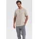 thumbnail image 1 of Polera Hombre 3 Botones Beige, 1 of 4