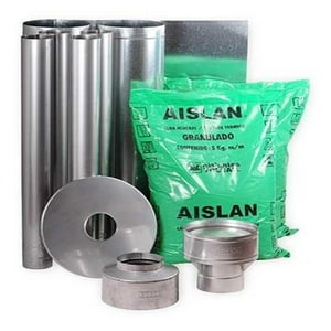 Kit Base De Instalacion Leña 6"" Bosca