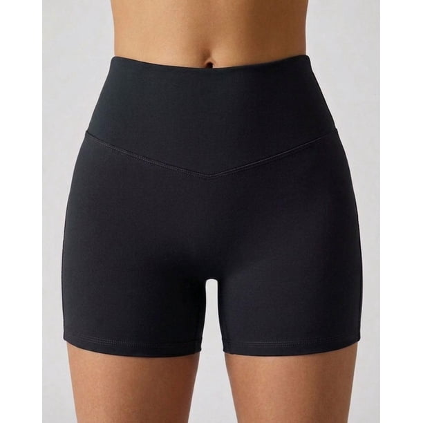 Short Deportivo tipo Calza para Mujer con Efecto Levanta Cola y Calce de Calidad