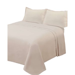 Teng Fei - Sábana De Genero 2 Plaza Beige