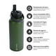 thumbnail image 2 of Botella Térmica Insulada Lhotse Hydro 960ml verde, 2 of 8