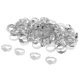 thumbnail image 5 of 100 piezas ajustable anillo en blanco cabujón bisel base ajustes bandeja plata, 5 of 5
