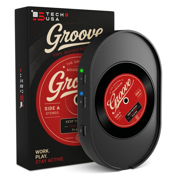 Movedor de Ratón TECH8 USA Groove con Temporizador Indetectable