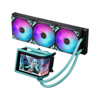Refrigeración Líquida Asus Rog Ryuo Iv 360 Argb Hatsune Miku Edition, Amoled, 360Mm, Intel/Amd