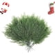 thumbnail image 1 of 50 ramas de pino artificiales navideñas de 13,4 pulgadas, hojas de pino artificiales, ramas de pino falsas, plantas artificiales navideñas, ramitas de pino falsas para hacer coronas de bricolaje, manu, 1 of 7