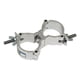thumbnail image 4 of DJ Light Abrazaderas Abrazadera Giratoria Doble Para Accesorios De Tubería De 1.25-1.38 Pulgadas De Diámetro Argent, 4 of 5