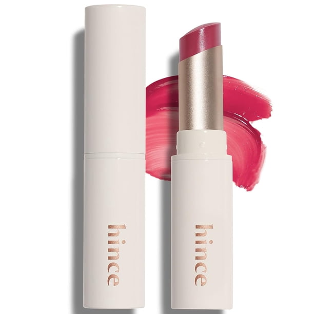 HINCE Bálsamo Labial Hidratante con Manteca de Karité y Almendras Dulces, Tinte Labial Duradero y No Pegajoso con Textura Mantecoso para un Color Neutro 0.2 Oz. (Deje Que Se Seque)