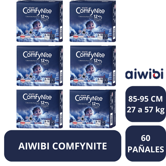 Calzoncitos Nocturnos Comfynite 10 Und L/XL(6 Paquetes)