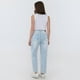 thumbnail image 3 of Jeans Mujer Straight Fit Azul Claro Liso Corona, 3 of 5