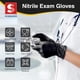 thumbnail image 2 of Guantes desechables Schneider Nitrile Exam XL, caja de 1000 unidades, color negro, 2 of 6