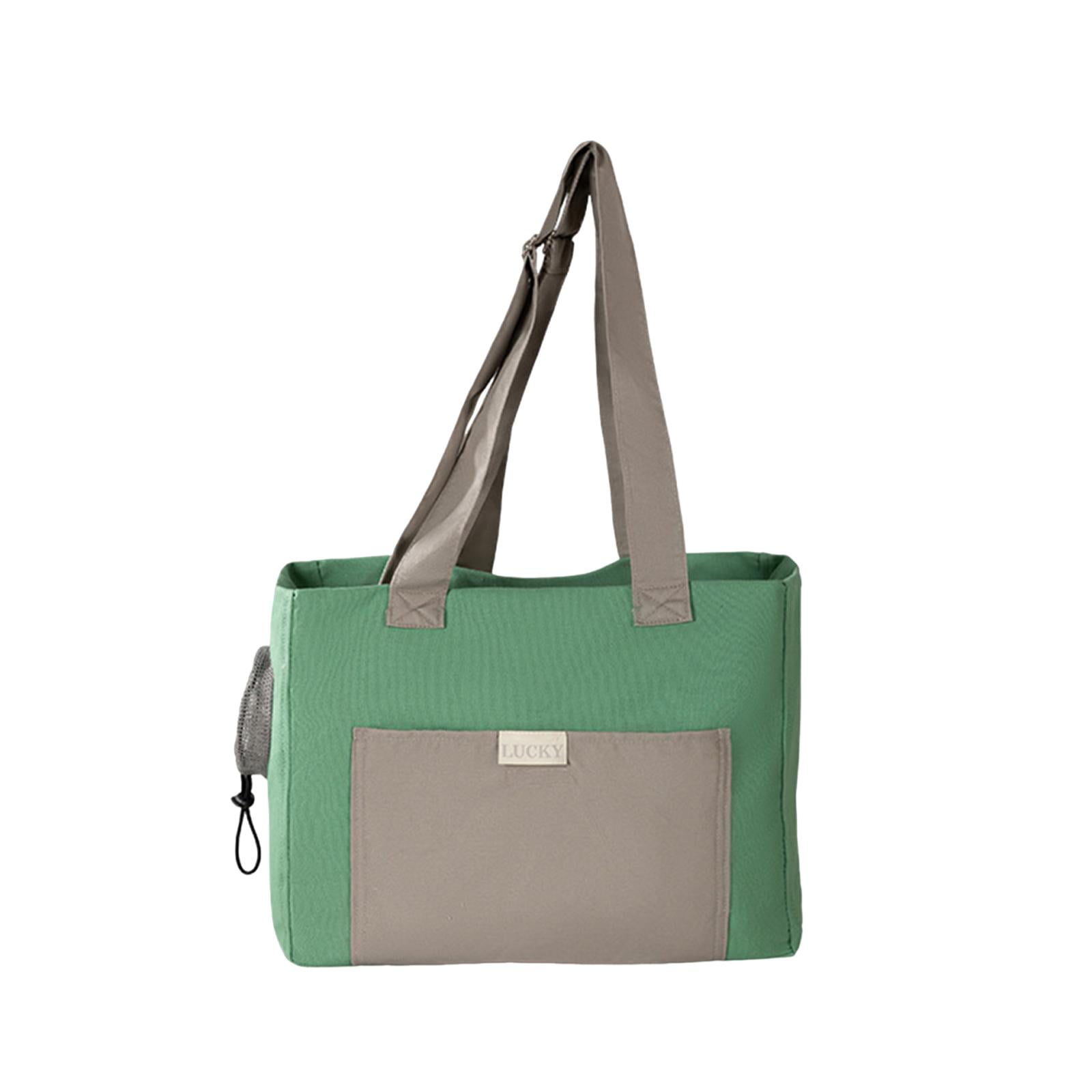 Magideal - Bolso Transportador Para Gatos, Cómodo Bolso De Hombro Portátil Con Orificio Para La Cabeza Para Gatitos, Perros Pequeños, Gatos, Senderismo Al Aire L