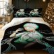 thumbnail image 1 of 3pcs Set Featuring Characters from The Summer of Lost Light with White Hair Includes a Soft Duvet Cover And Two Pillowcases, 1 of 1
