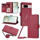 thumbnail image 1 of Funda Cartera para Google Pixel 8 con Bolsillo para Billetes, Rojo, 1 of 6