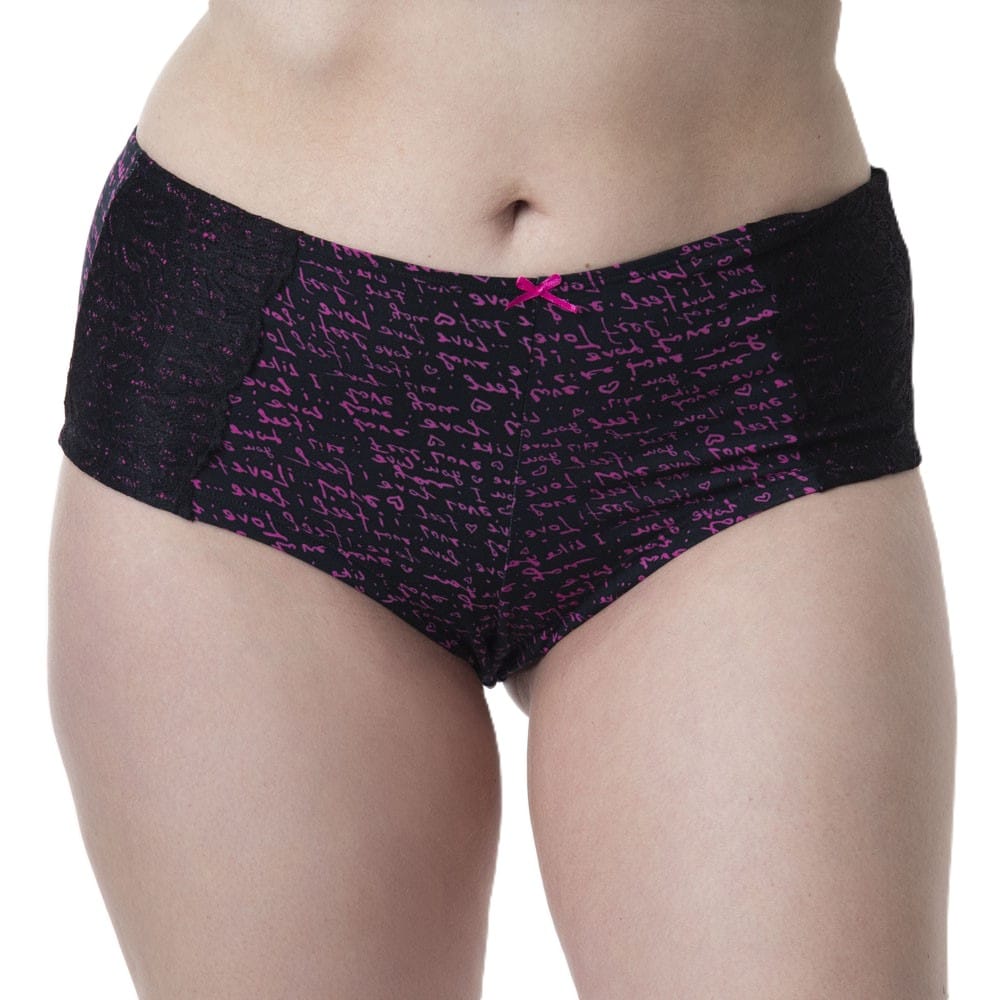 Lady Genny - Pantaleta A La Cadera Encaje Elasticado