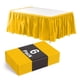 thumbnail image 1 of Falda de mesa Exquisite pack de 6 unidades amarilla 43 cm × 4,2 m, 1 of 7