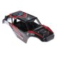 thumbnail image 3 of RC Body Shell 1/18 Escala 4WD Rc Piezas de automóviles Accesorios para automóviles 18311 Plástico rojo, 3 of 5
