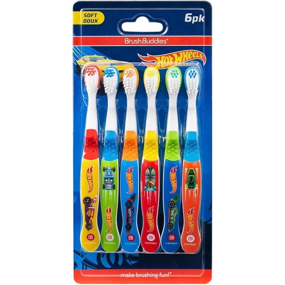 Cepillo Dental Infantil Brush Buddies Hot Wheels