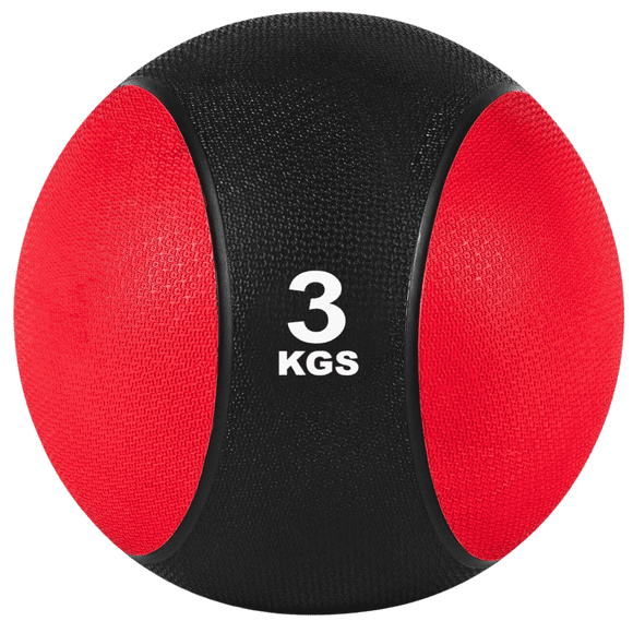 Balón Medicinal 3kg Con Rebote Para Entrenamiento Funcional