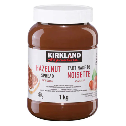 Crema De Avellana Hazelnut Kirkland 1 Kg