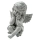 thumbnail image 5 of Estatuilla De ángel Pequeño, Estatua Decorativa De ángel Para Sala De Estar, Oficina, Dormitorio, Estilo B, 5 of 5