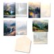 thumbnail image 1 of Tarjetas de notas Leanin' Tree pack de 12 en blanco 11 × 14 cm, 1 of 9