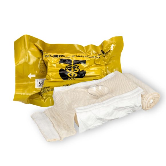Venda de Trauma Táctica Médica 10 cm 1 unidad sin látex