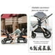 thumbnail image 4 of Coche Travel System Con Accesorios LuBabycas X1 Azul, 4 of 8
