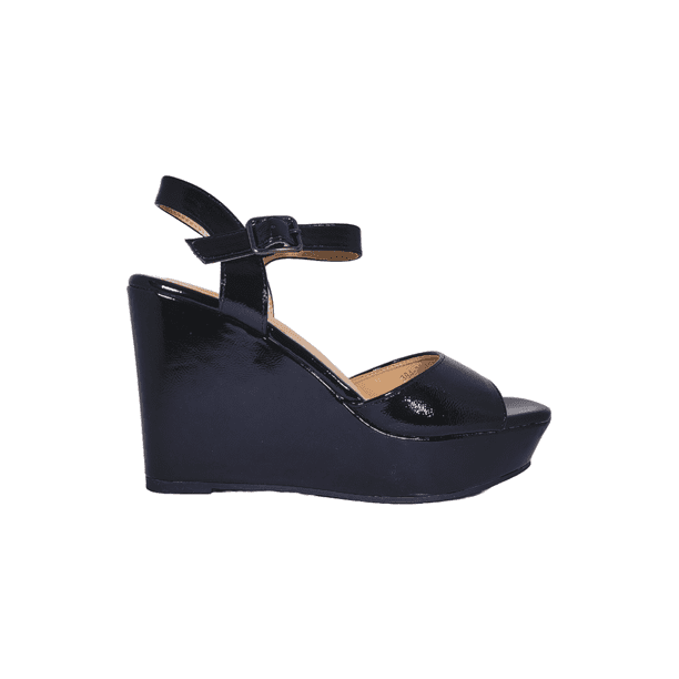 SANDALIAS DE FIESTA BONNY FRANCO CHAROL | 384-2201 - Talla 35