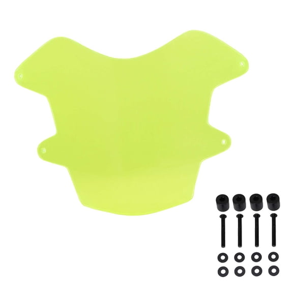 Protector de faro para motocicleta, accesorio resistente a impactos, cubierta protectora para Tenere 700, repuesto, superficie lisa y duradera Verde claro